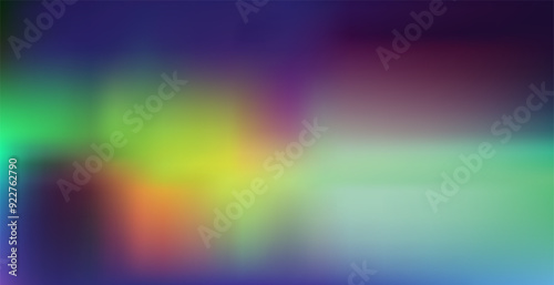 Aurora Borealis background. Abstract blurred image in The Northern Lights colors.