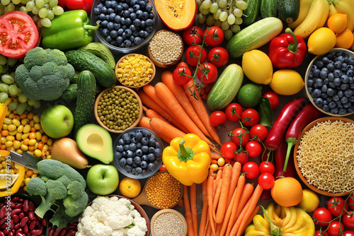 Wallpaper Mural A Vibrant Display of Fresh Produce Torontodigital.ca