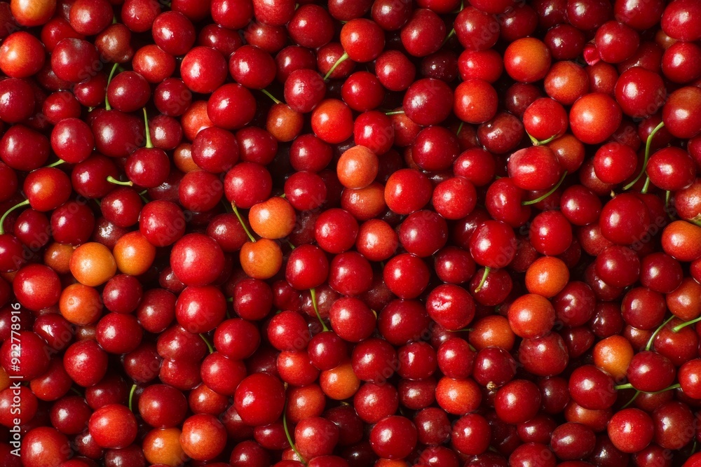Regina Cherry fruit background Regina Cherry fruit background