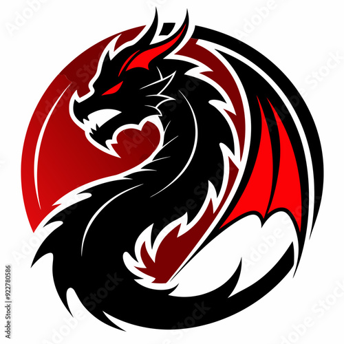 Dragon logo, esport logo, esports logo, dragon symbol, red dragon, emblem, gaming logo, team icon, devilish, team logo, dragon mascot, game logo, mascot logo, badge, devil, mascot design, fire dragon,
