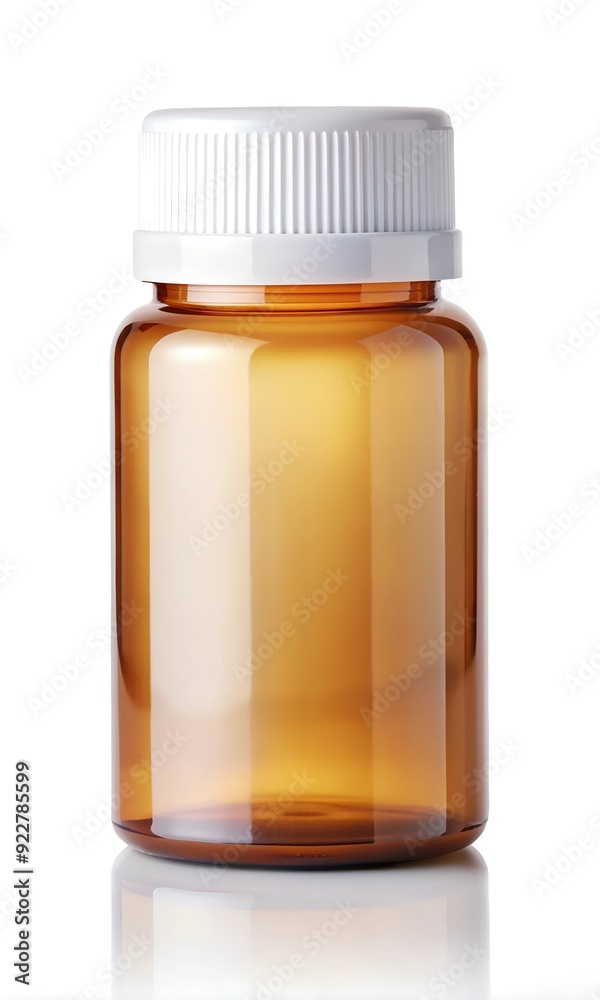High Quality Pharmaceutical Packaging Orange Plastic Pill Bottles and Medication Storage Containers for Healthcare and Prescription Solutions