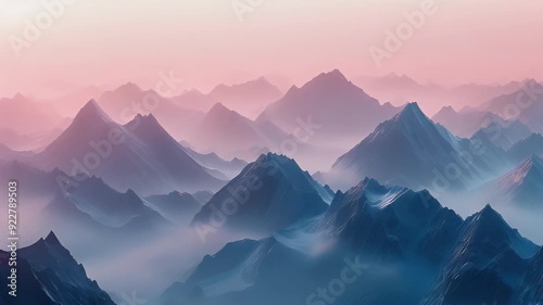 olated cloud sea winter transparent lake mountain dimensional wallpaper antarctica abstract nature white 3d arctic layout  colours art shimmering futuristic border misty painting iceland b