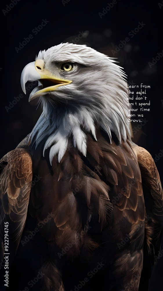 Fototapeta premium inspirational phrases on a poster 