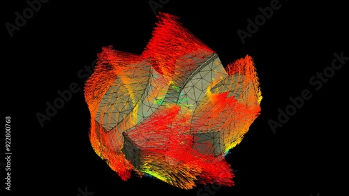 Mechanic simulation engineering - Stress and breakpoint analysis of different tiles under force and moment conditions photo