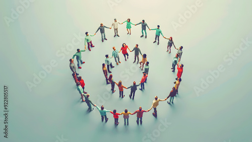realistic high-resolution photo of circle, with detailed background