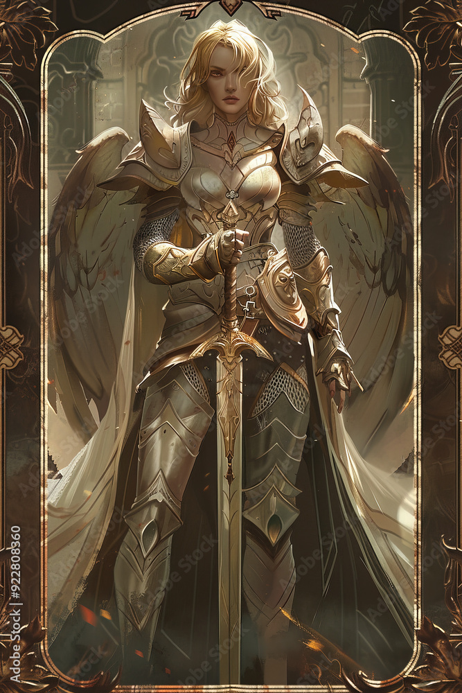 Obraz premium RPG_Character_Card