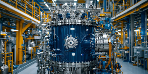 reactor OPAL with a compact core of fuel assemblies, uses low-enriched uranium fuel