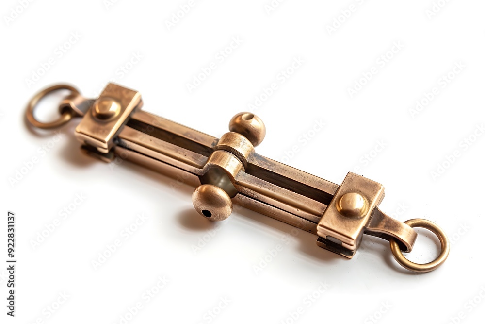 Clasp isolated on white background. Clasp isolated on white background.