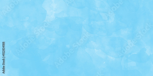 Abstract white watercolor high glossy and grungy texture background, light blue stripes luxury texture pattern background watercolor texture abstract blue spot softens into white a backdrop.