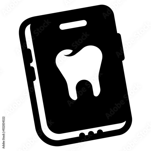 dental care mobile phone app icon