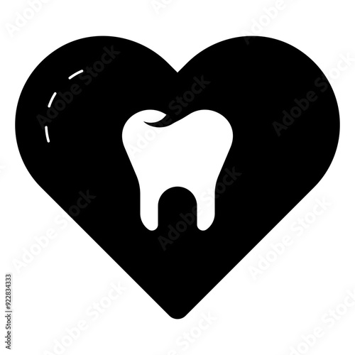 dental care love icon