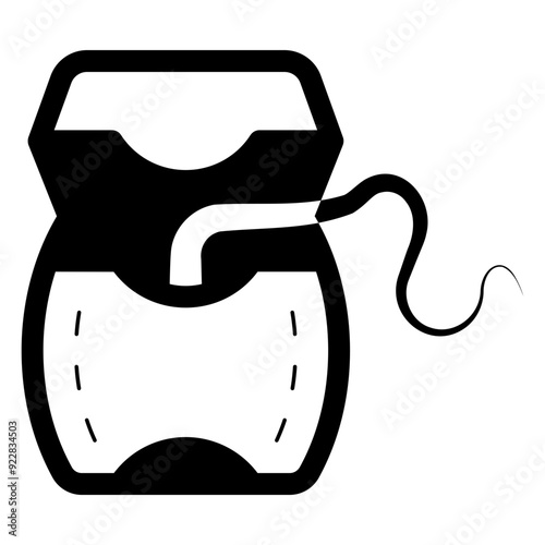teeth floss icon