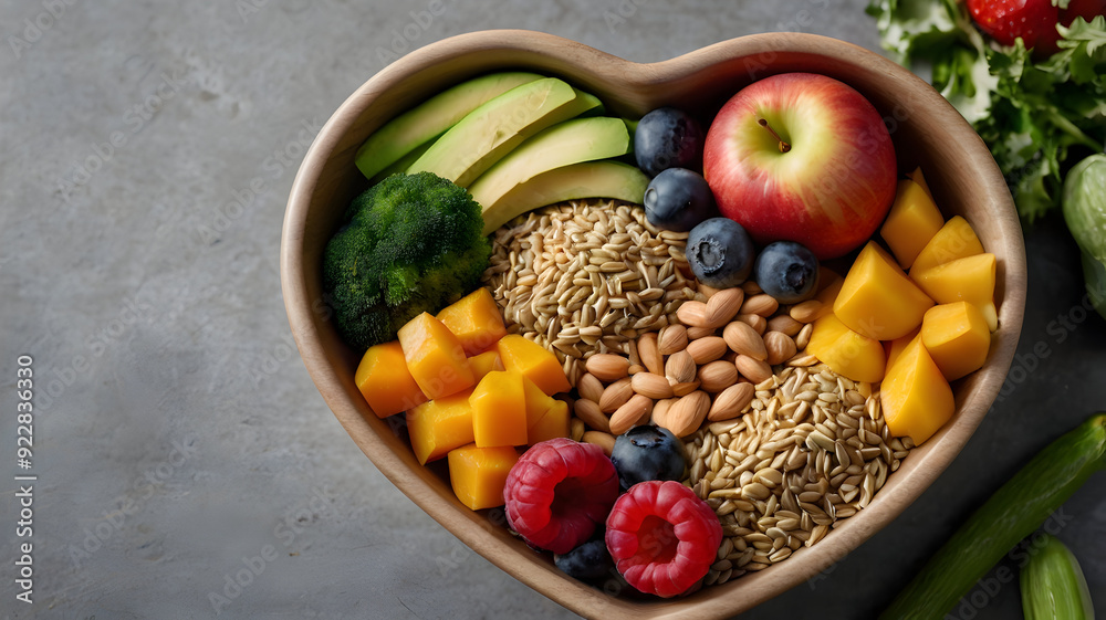 bowl filled with vibrant, fresh fruits and vegetables bowl filled with vibrant, fresh fruits and vegetables