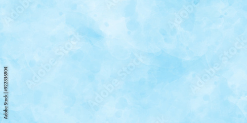 Abstract white watercolor high glossy and grungy texture background, light blue stripes luxury texture pattern background watercolor texture abstract blue spot softens into white a backdrop.