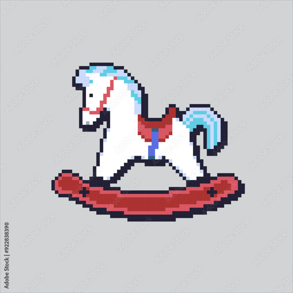 Pixel art illustration Children Horse Toy. Pixelated Riding Horse. Children Park Horse Riding Toy icon pixelated for the pixel art game and icon for website and video game. old school retro. Pixel art illustration Children Horse Toy. Pixelated Riding Horse. Children Park Horse Riding Toy icon pixelated for the pixel art game and icon for website and video game. old school retro.