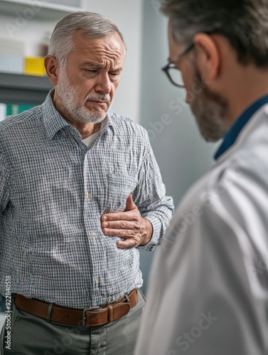 Wallpaper Mural Healthcare Interaction: Doctor and Patient Torontodigital.ca