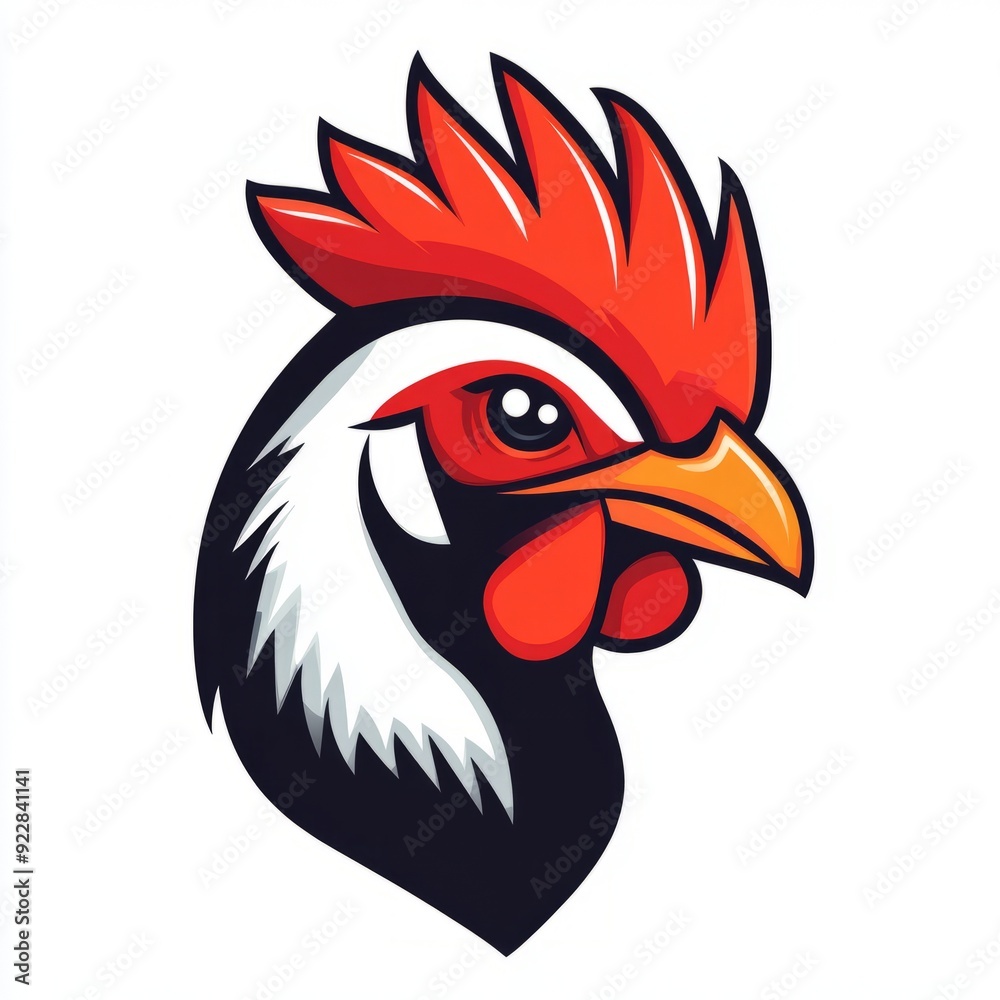 Obraz premium vector chicken logo 