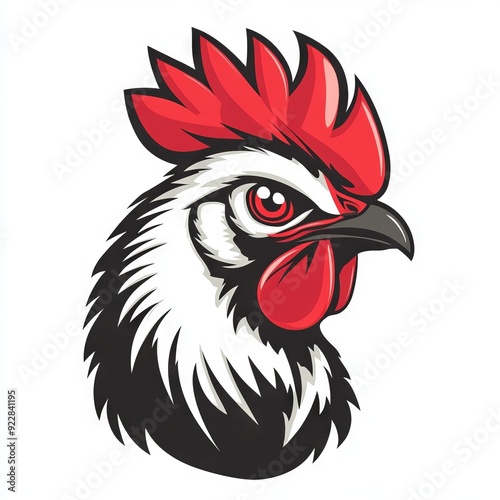 Wallpaper Mural vector chicken logo " ai generator " Torontodigital.ca