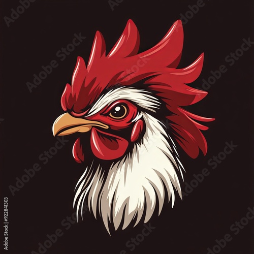 Wallpaper Mural vector chicken logo " ai generator " Torontodigital.ca