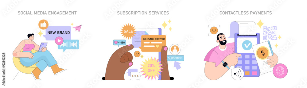 small business. Flat Vector Illustration small business. Flat Vector Illustration