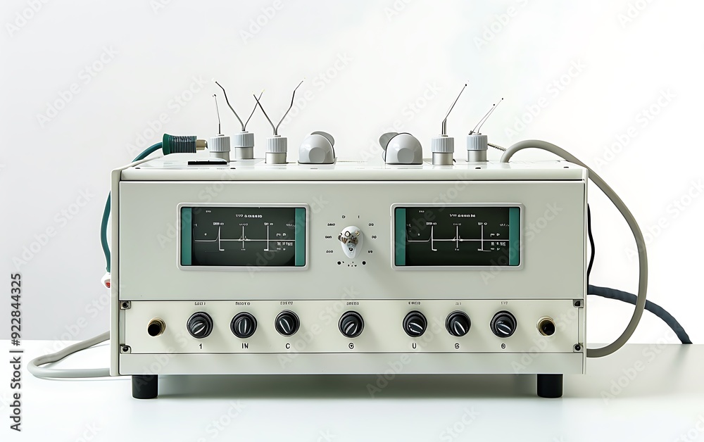 Electrocautery unit isolated on white background. Electrocautery unit isolated on white background.