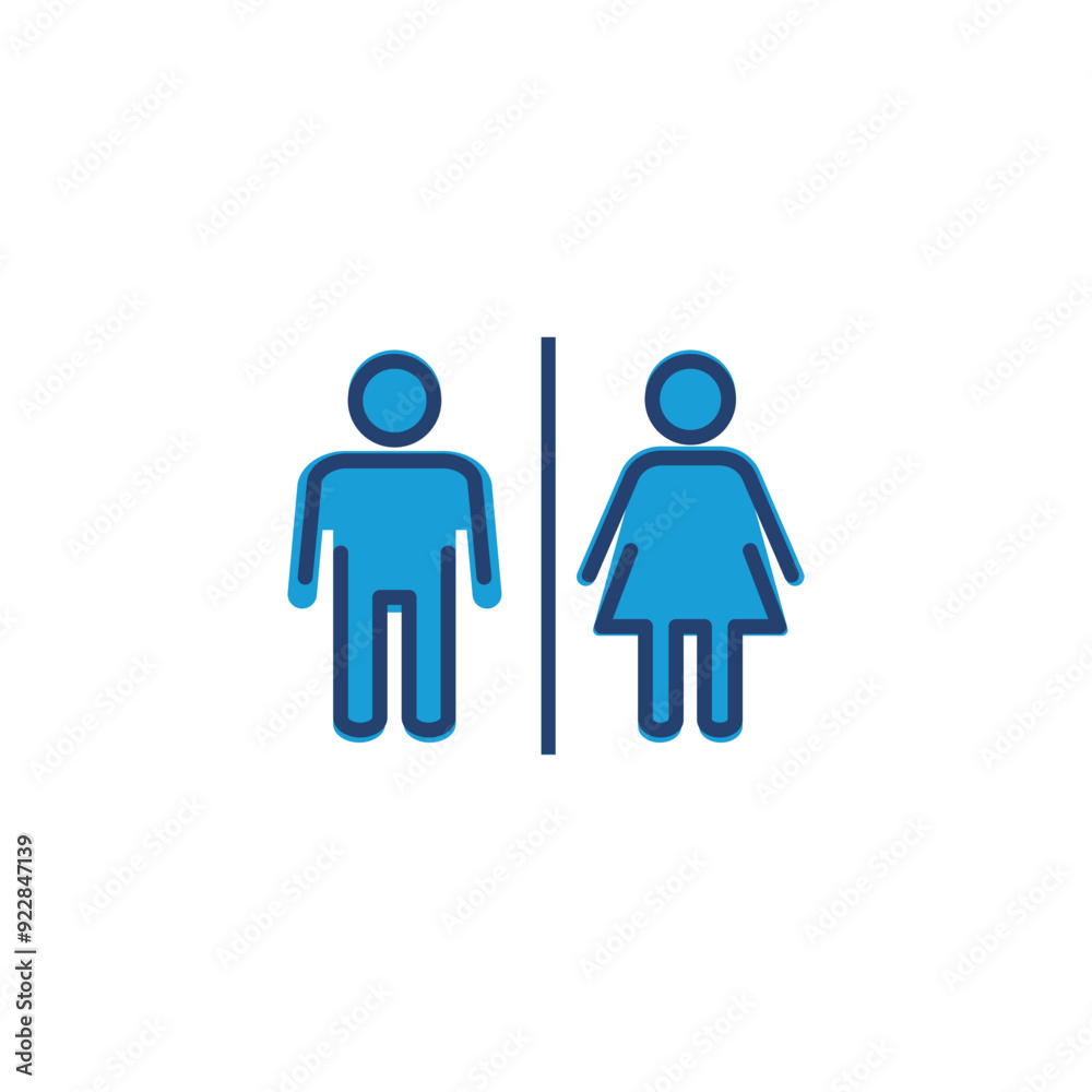 Toilet icon vector. restrooms icon vector. bathroom sign. wc, lavatory Toilet icon vector. restrooms icon vector. bathroom sign. wc, lavatory