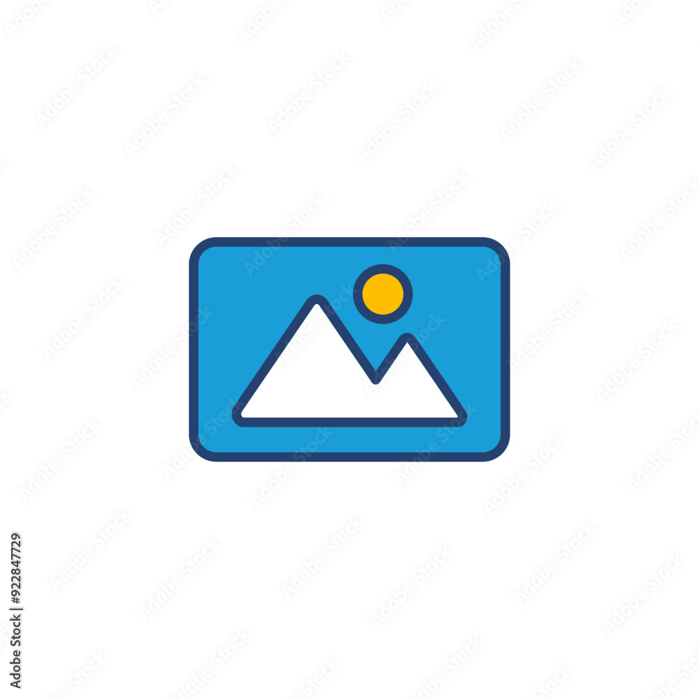 Picture icon vector. photo gallery icon symbol Picture icon vector. photo gallery icon symbol