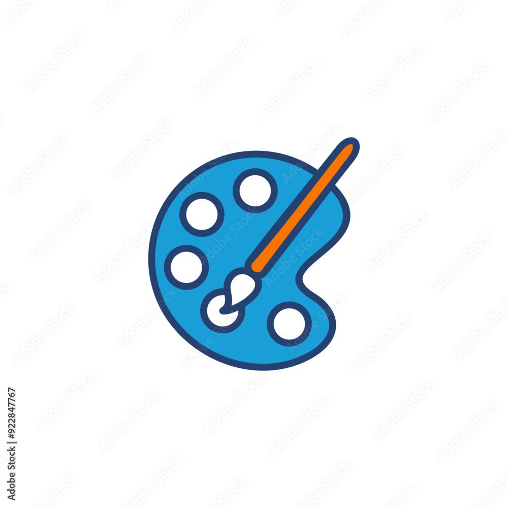 Paint icon vector. paint brush icon vector. paint roller icon vector Paint icon vector. paint brush icon vector. paint roller icon vector