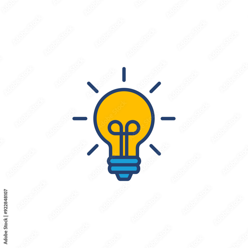 Lamp icon vector. Light bulb icon vector. idea symbol. Lamp icon vector. Light bulb icon vector. idea symbol.