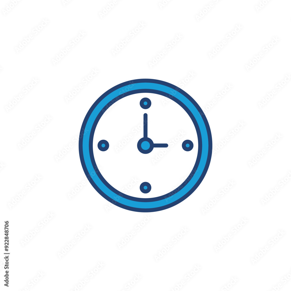 Clock icon vector. Time icon vector. watch icon symbol Clock icon vector. Time icon vector. watch icon symbol