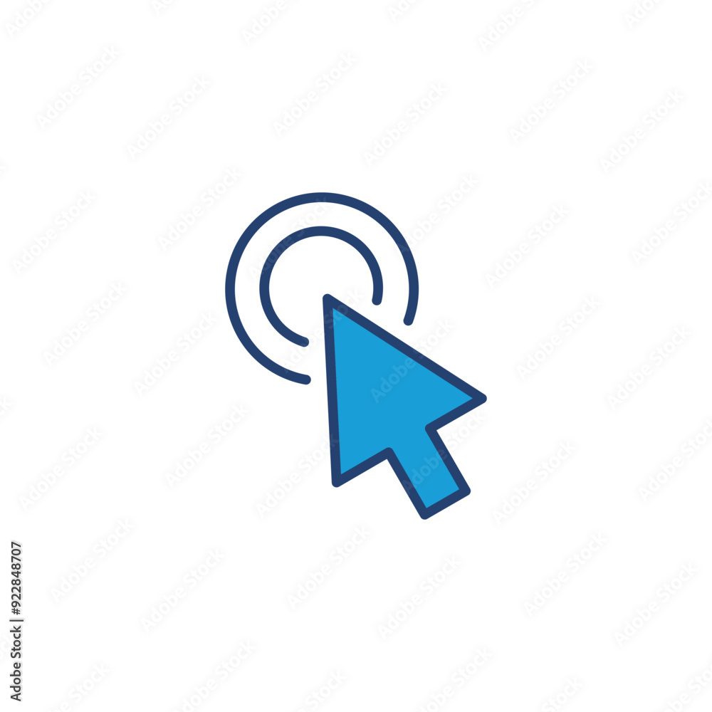 Click icon vector. pointer arrow icon. cursor icon vector Click icon vector. pointer arrow icon. cursor icon vector