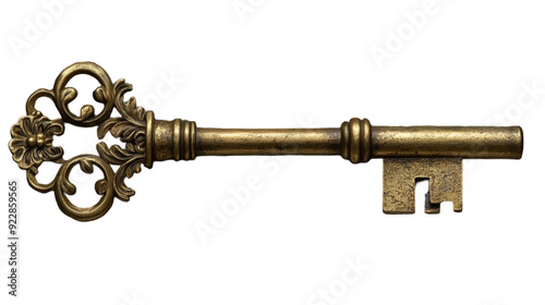 Antique Ornate Key - Perfect for Vintage Designs