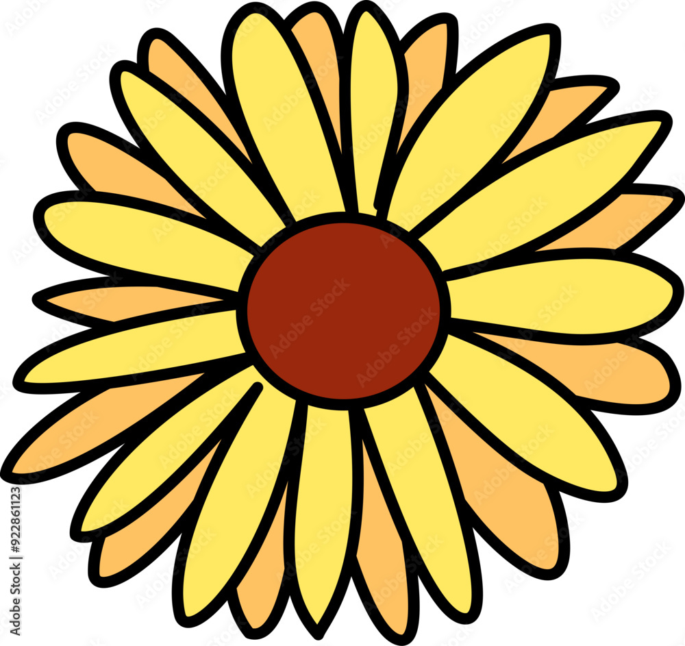 Sunflower doodle Sunflower doodle