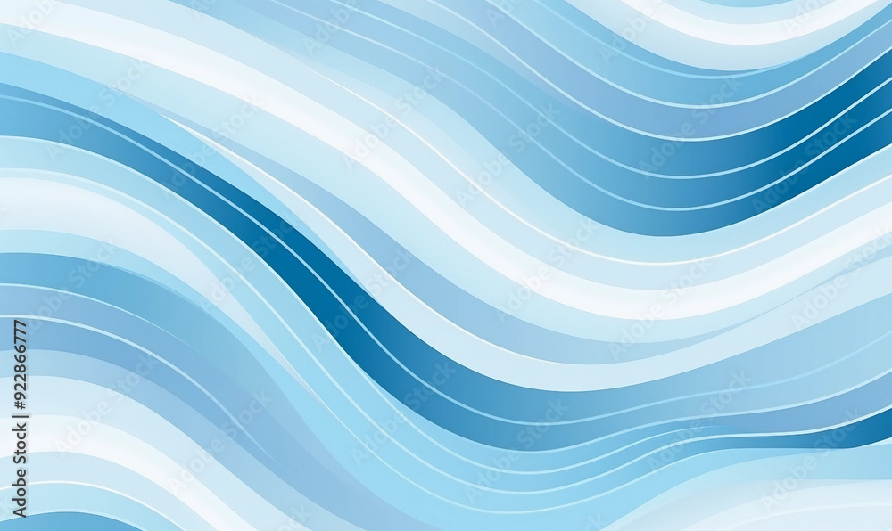 Obraz premium Wave pattern seamless abstract background