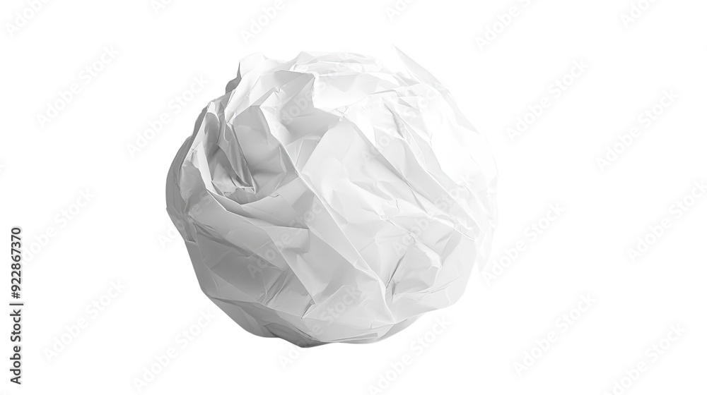 Crumpled paper transparent background Crumpled paper transparent background