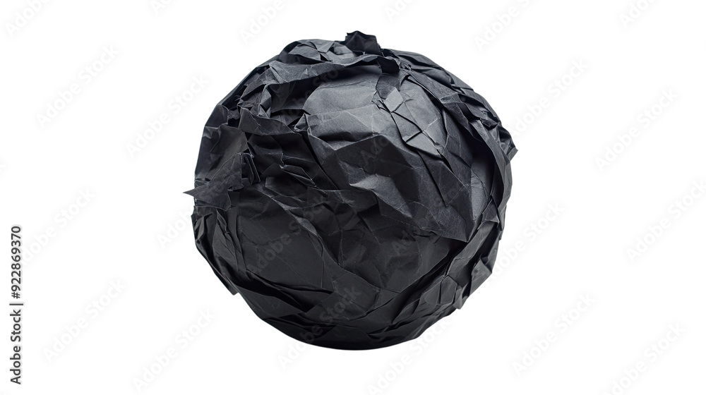Crumpled paper transparent background Crumpled paper transparent background