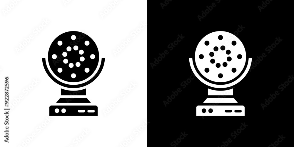 laser lamp icon Thin line illustration set laser lamp icon Thin line illustration set