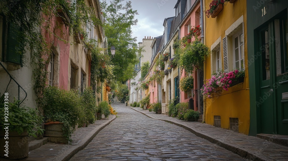 Fototapeta premium Charming Parisian Alley