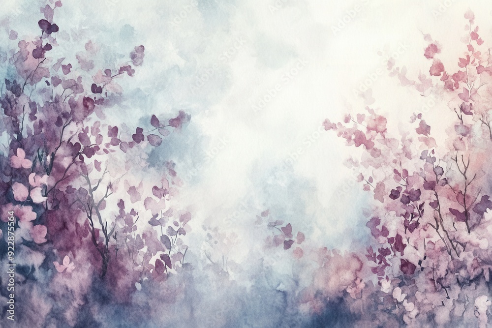 Fototapeta premium Pastel Floral Dreamscape