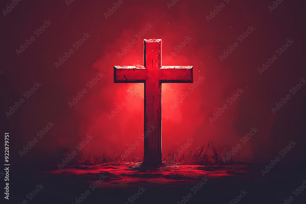 Minimalistic illustration of a black cross centered on a plain white background, emphasizing simplicity and contrast.
Minimalistic illustration of a black cross centered on a plain white background, emphasizing simplicity and contrast.