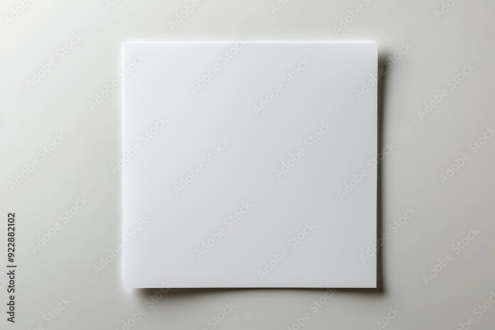 Blank A4 Paper Mockup on Isolated Background created with Generative AI Blank A4 Paper Mockup on Isolated Background created with Generative AI