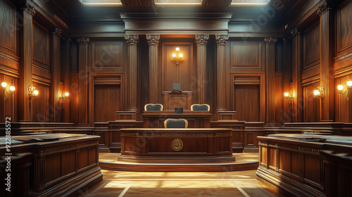 interior of a court