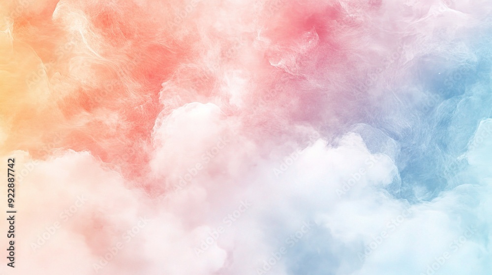 Fototapeta premium Pastel Dream Cloudscape 