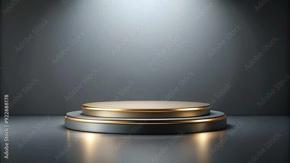 Luxury podium backdrop for displaying products with a gray background, luxury, podium, backdrop, product display,gray Luxury podium backdrop for displaying products with a gray background, luxury, podium, backdrop, product display,gray