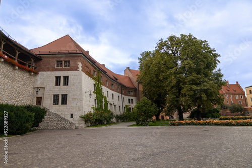 Wallpaper Mural Medieval Wawel Castle in Krakow, Poland Torontodigital.ca