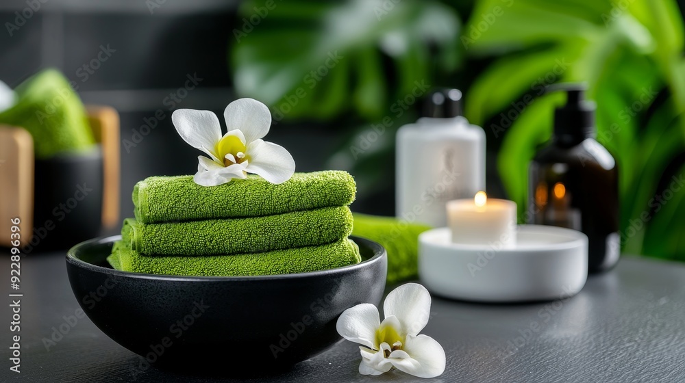 A tranquil spa environment with a focus on hydration, featuring moisturizing treatments and products. A tranquil spa environment with a focus on hydration, featuring moisturizing treatments and products.