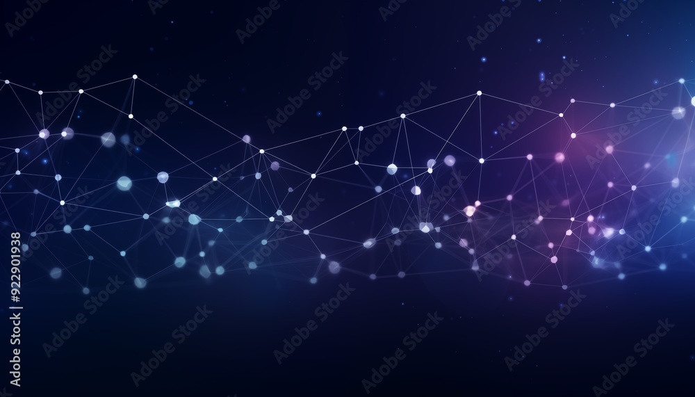abstract christmas background, abstract blue background with lines connection abstract christmas background, abstract blue background with lines connection