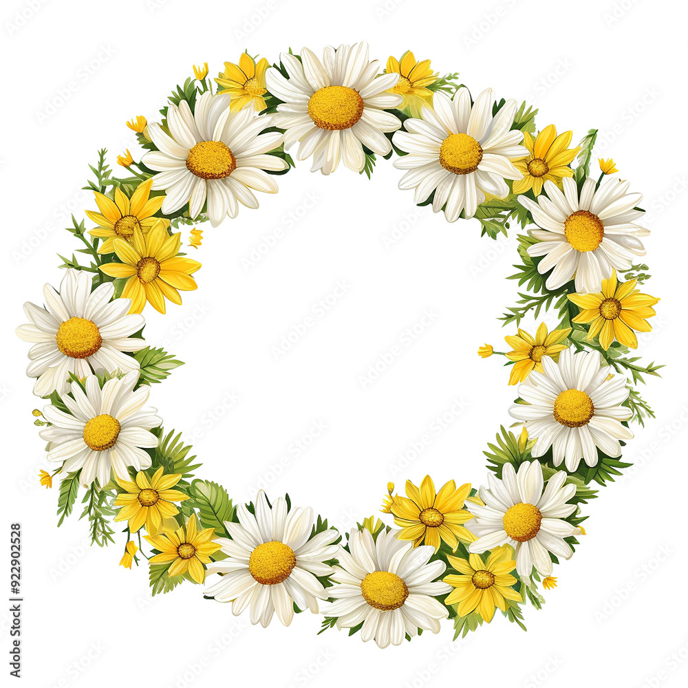 Isolated Clean Floral Wreath Transparent PNG Files Beautiful Flower Graphic Resource