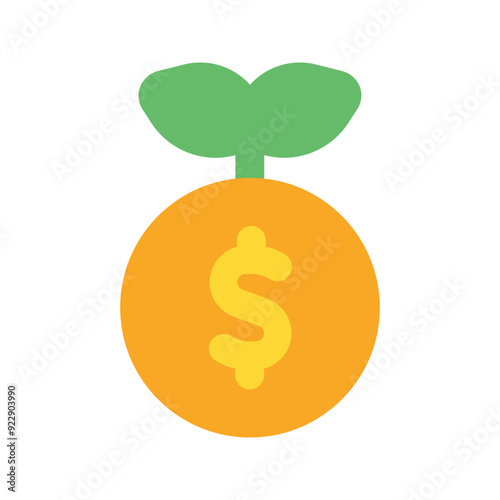 investment flat icon