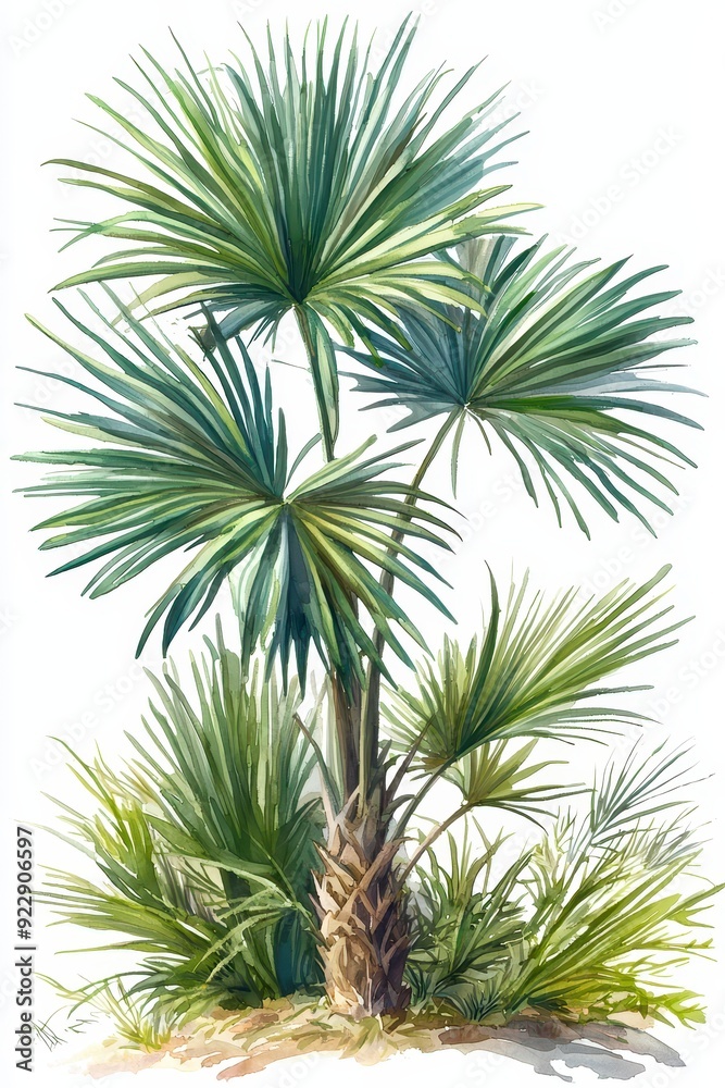 Illustration of a fully grown Illustration of a fully grown